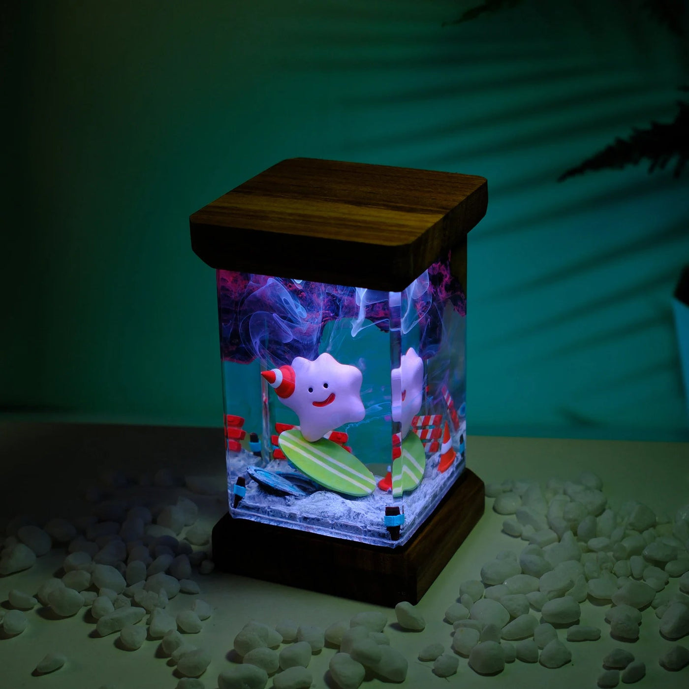 Pokemon Ditto Epoxy Resin Lamp, Night Light