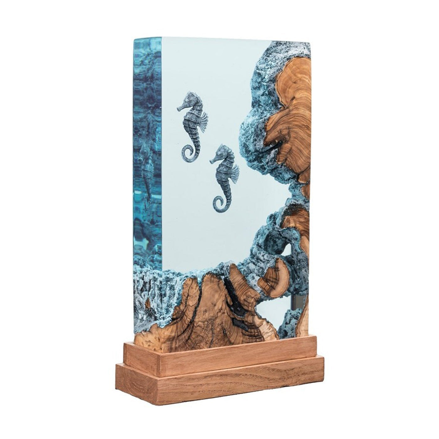 Seahorses - High Quality Epoxy Resin Lamp