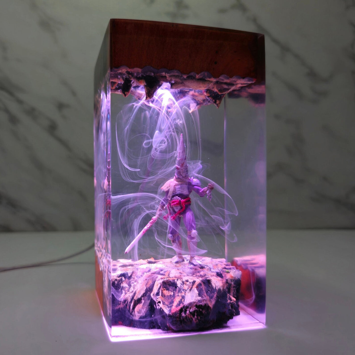 Blasphemous Epoxy Resin Lamp, Night Light