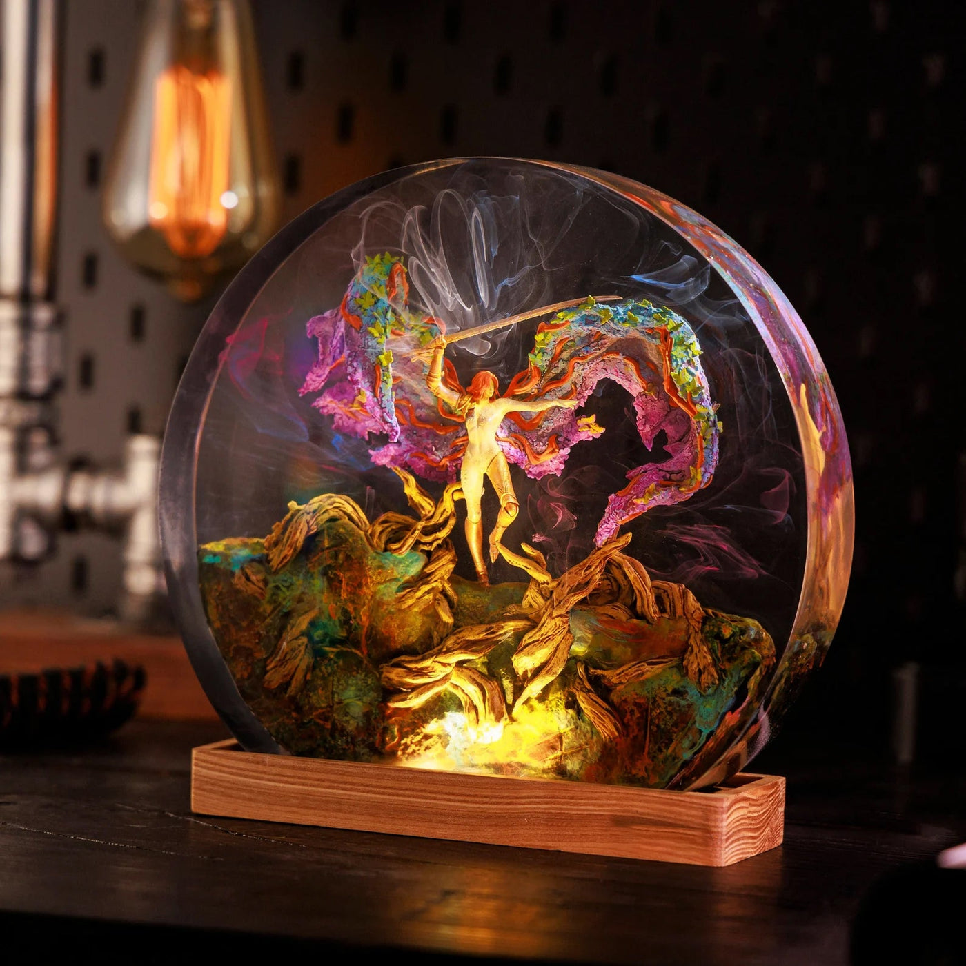 Elden Ring Malenia Epoxy Resin Lamp, Night Light