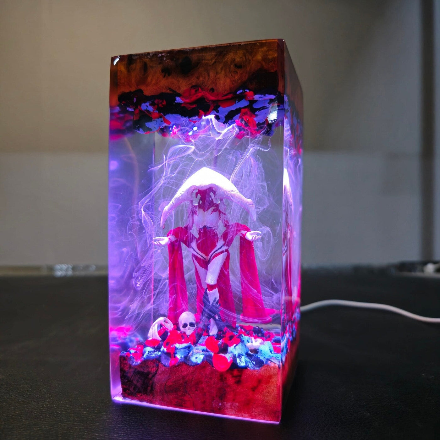 Elesh Norn Mother Of Machines Epoxy Resin Lamp, Night Light