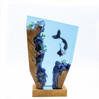 Mermaid Deep Sea Exploration - High Quality Epoxy Resin Lamp