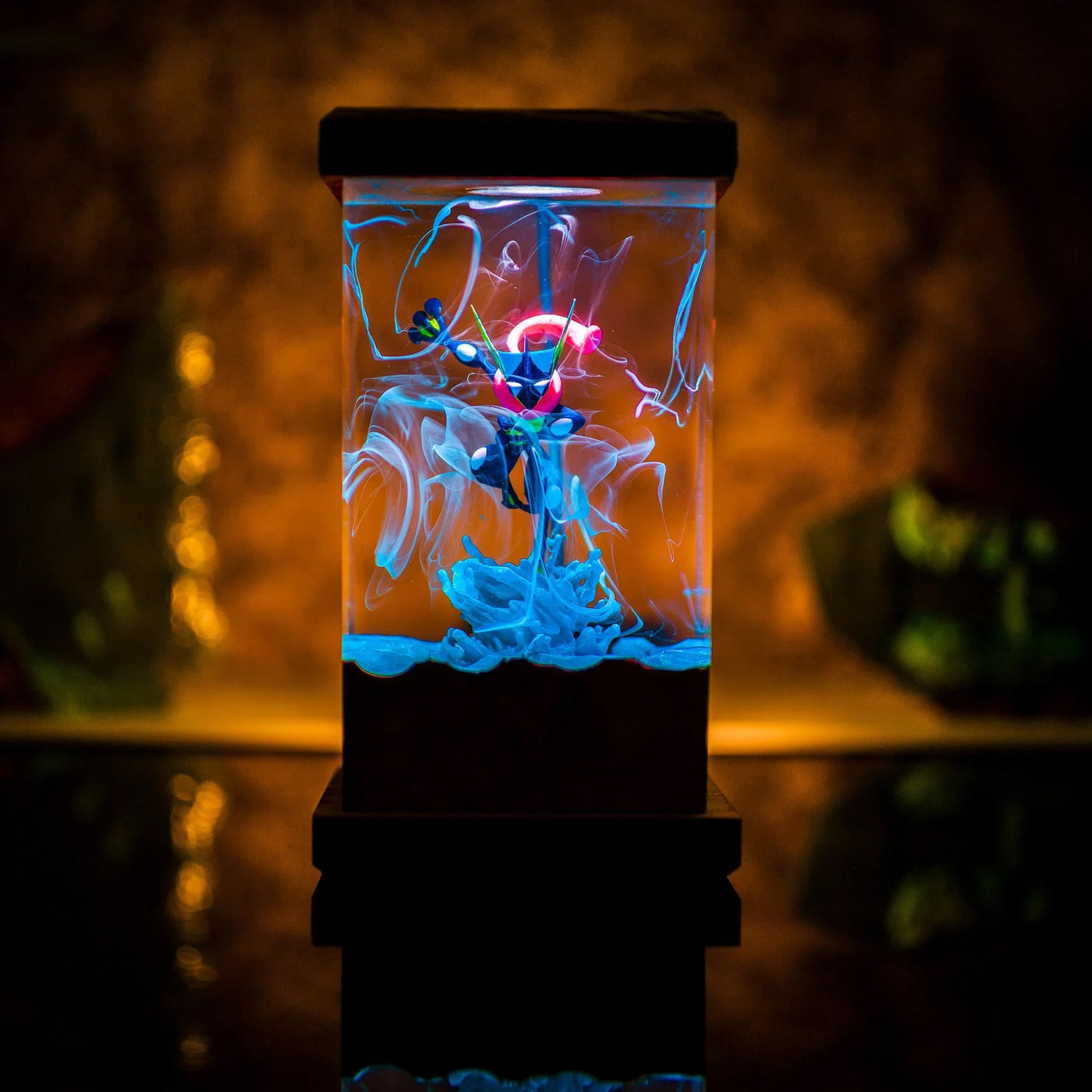 Pokemon Greninja Epoxy Resin Lamp, Night Light