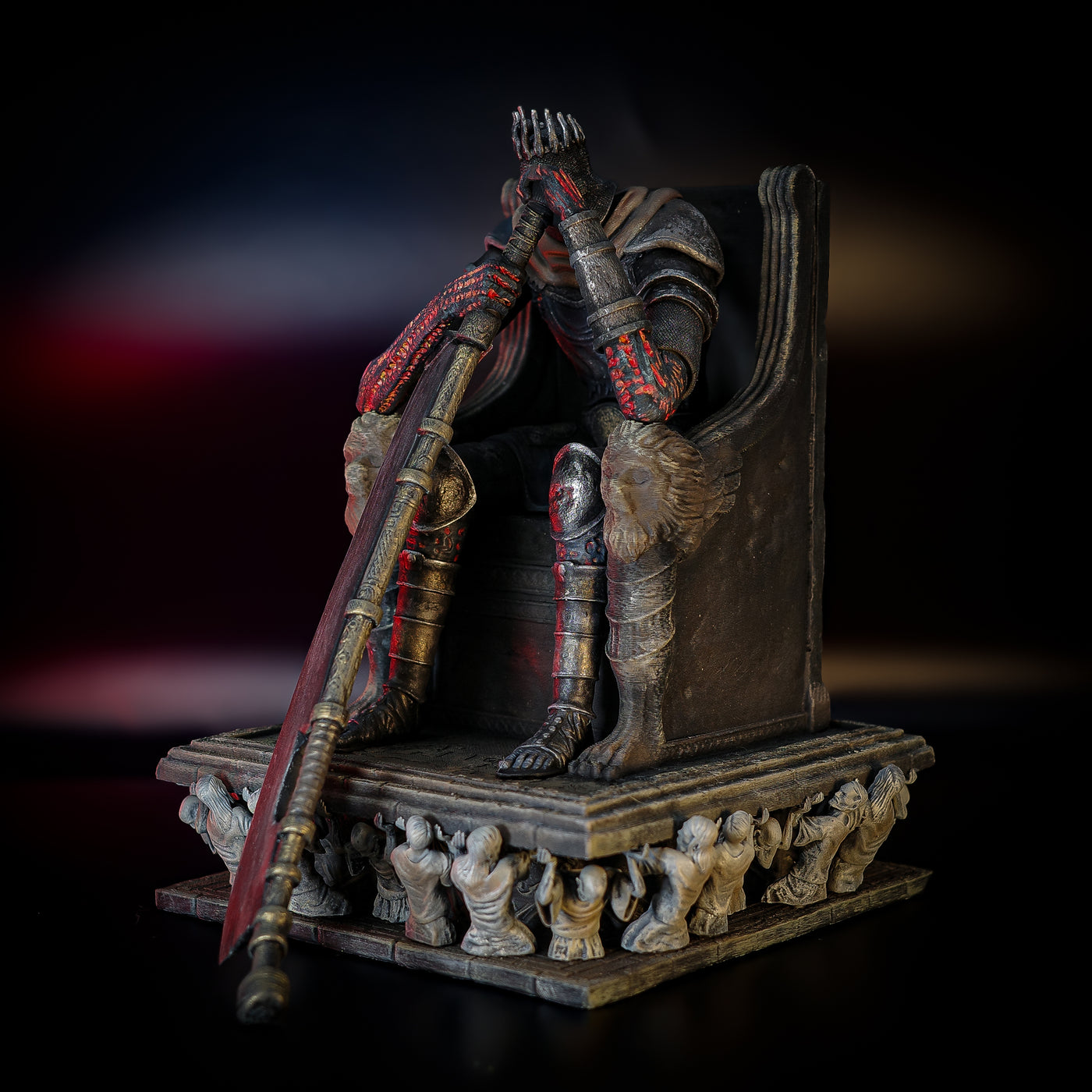 Dark Souls - Yhorm The Giant On Throne Statue Figures