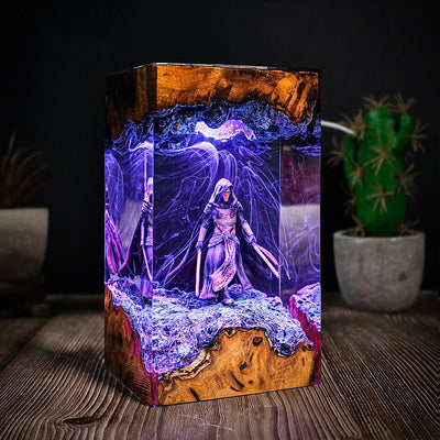 Star Wars Darth Revan Epoxy Resin Lamp, Night Light