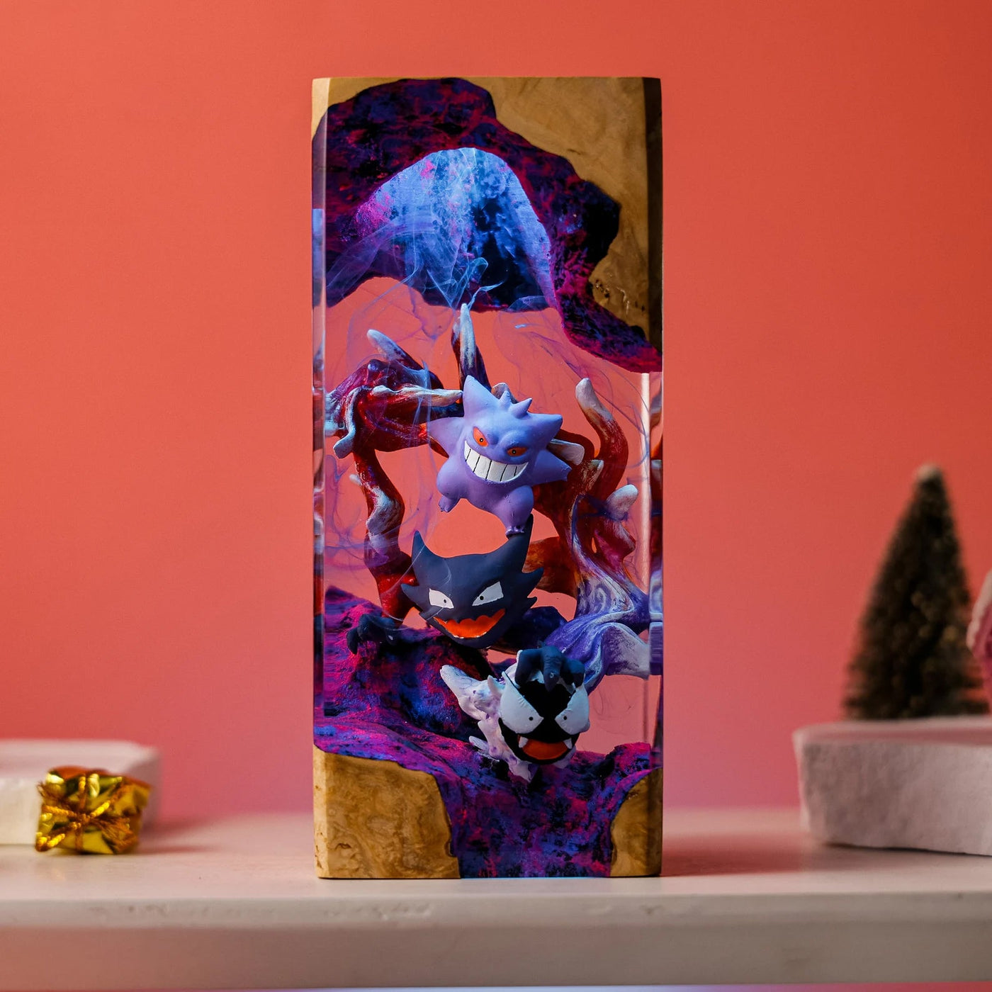 Pokemon Gengar Epoxy Resin Lamp, Night Light