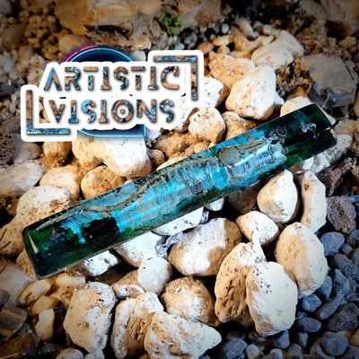 Leviathan Spacebar Artisan Keycaps Epoxy Resin