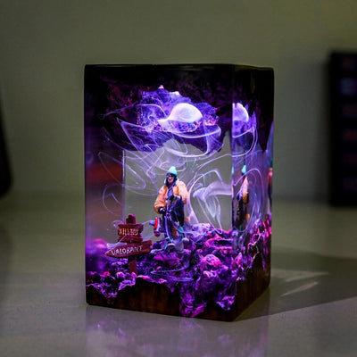 Valorant Killjoy Epoxy Resin Lamp, Night Light