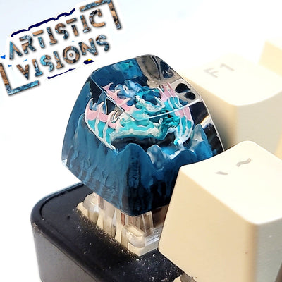 Game Of Throne GOT Bone Dragon Artisan Keycaps Epoxy Resin