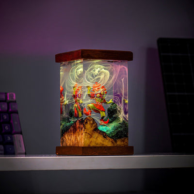 TLOZ TOTKD Zelda Skull Kid Epoxy Resin Lamp, Night Light