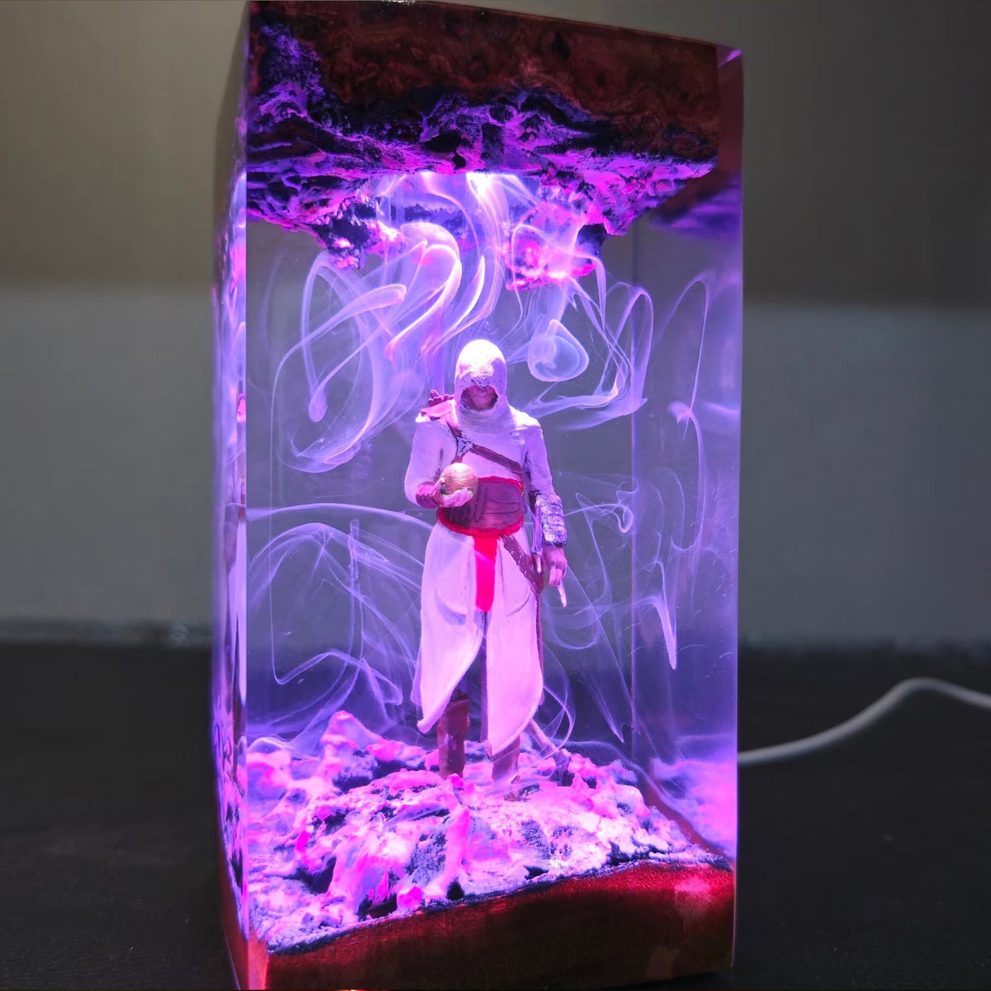 Assassin's Creed Epoxy Resin Lamp, Night Light