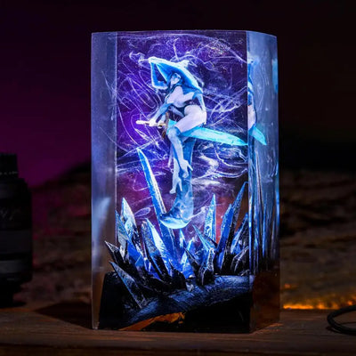 Elden Ring Ranni The Witch Epoxy Resin Lamp, Night Light