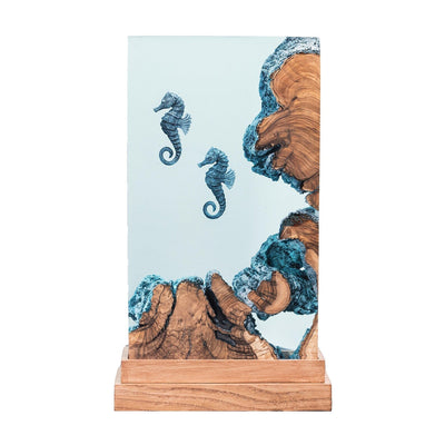 Seahorses - High Quality Epoxy Resin Lamp