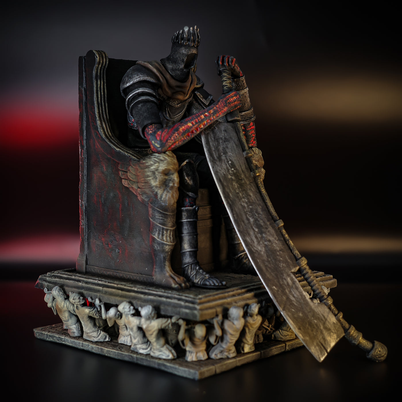 Dark Souls - Yhorm The Giant On Throne Statue Figures