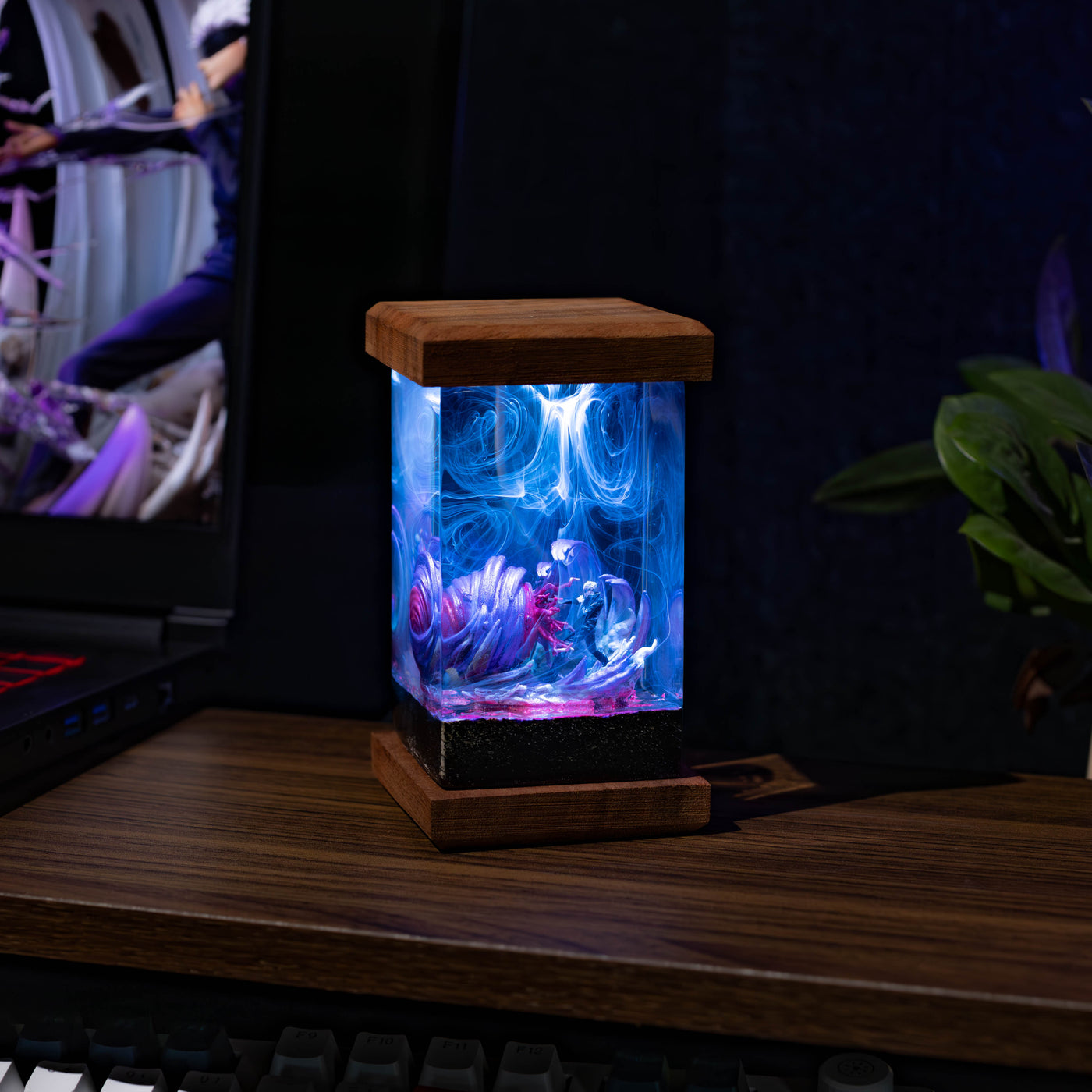 Gojo Satoru Jujutsu Kaisen Epoxy Resin Lamp, Night Light