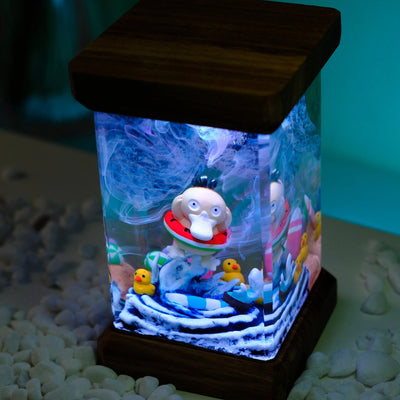 Pokemon Psyduck Epoxy Resin Lamp, Night Light