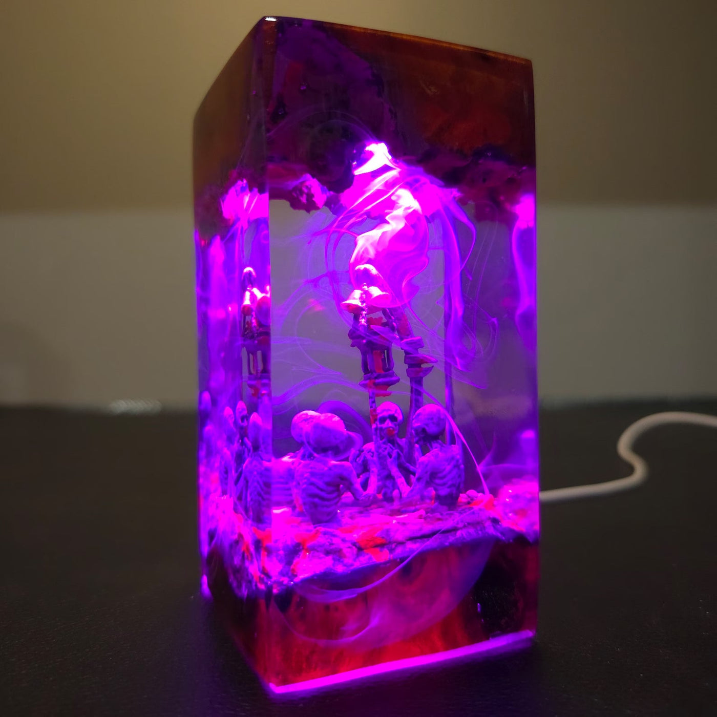 Bloodborne Lamp Epoxy Resin Lamp, Night Light