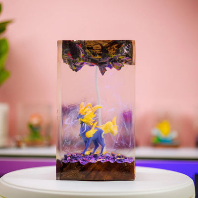 Pokemon Pyrin Epoxy Resin Lamp, Night Light