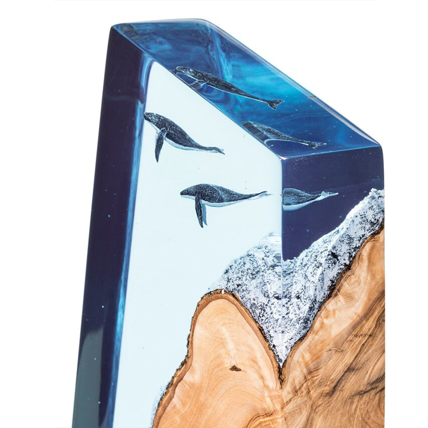 Humpback Whales - High Quality Epoxy Resin Lamp