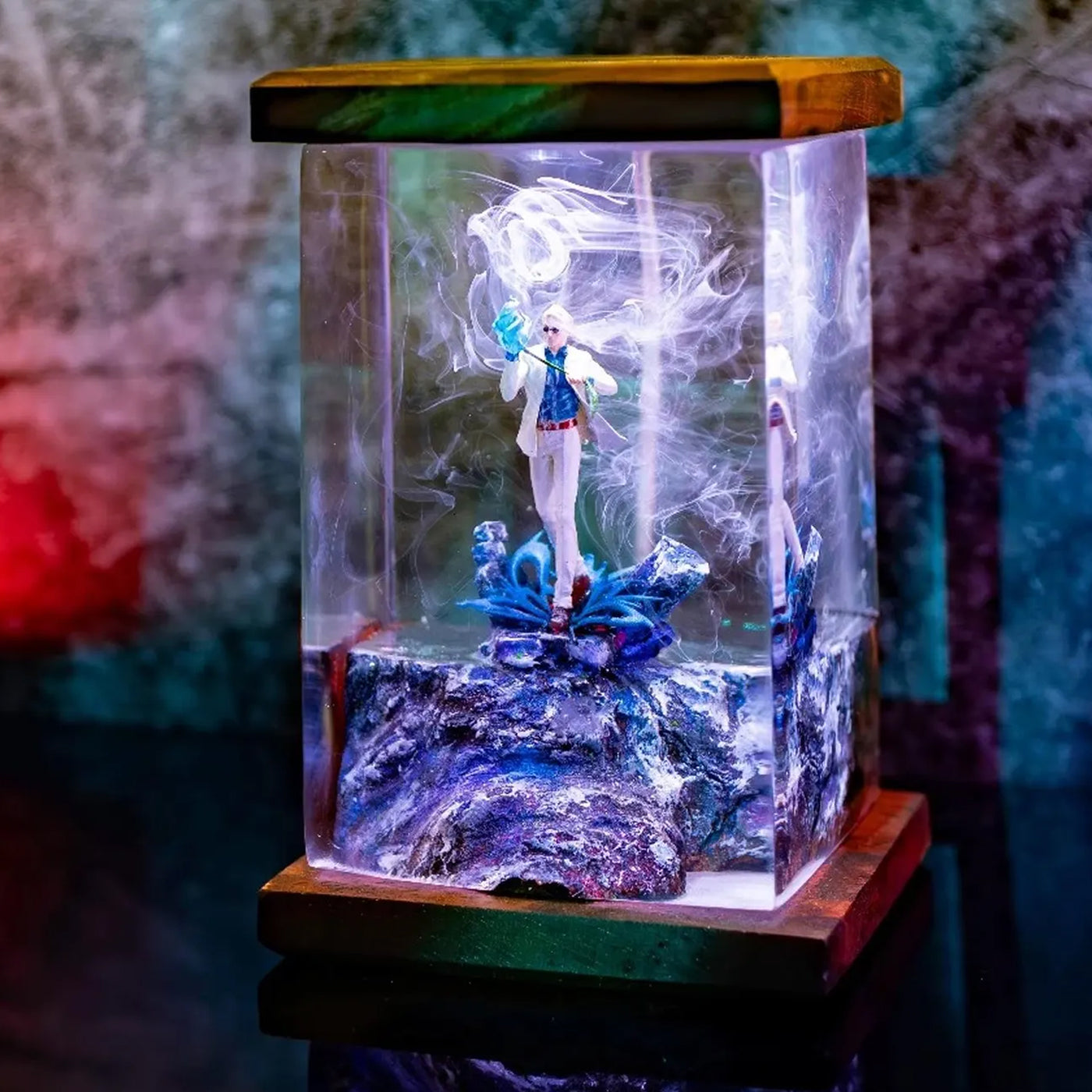 Nanami Kento Jujutsu Kaisen Epoxy Resin Lamp, Night Light