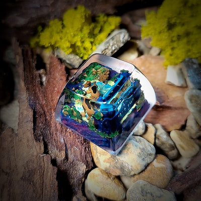 Scooby Doo Artisan Keycaps Epoxy Resin