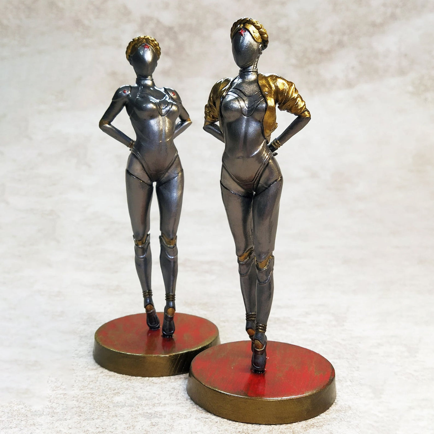 Atomic Heart - Twins Statue Figures