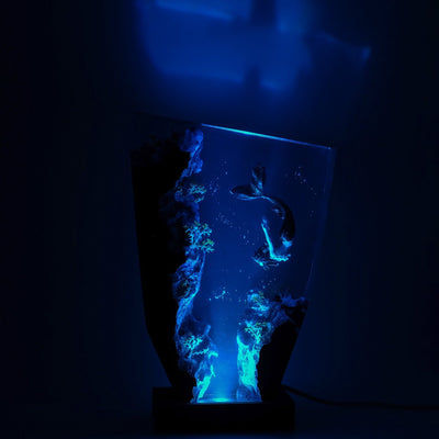 Mermaid Deep Sea Exploration - High Quality Epoxy Resin Lamp