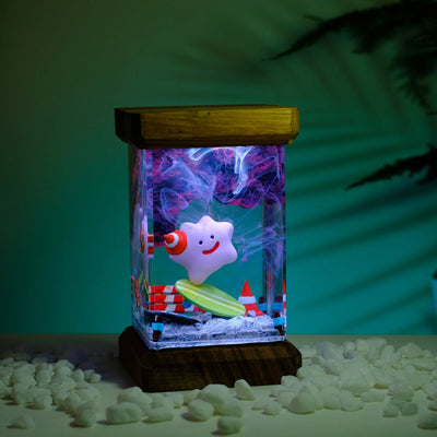 Pokemon Ditto Epoxy Resin Lamp, Night Light