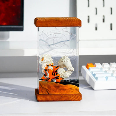 Pokemon Arcanine Epoxy Resin Lamp, Night Light