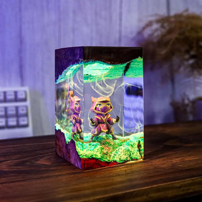 League of Legends Kennen Epoxy Resin Lamp, Night Light