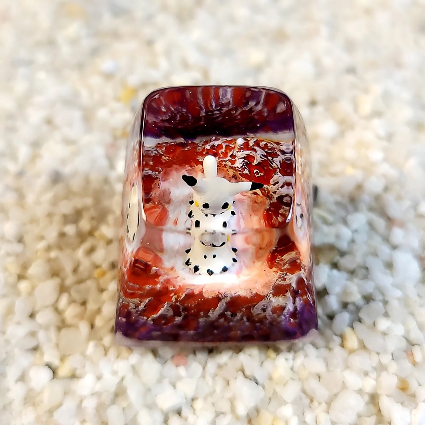 Pokemon Mimikyu Artisan Keycaps Epoxy Resin