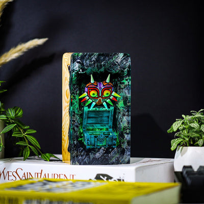 TLOZ TOTKD Zelda Majora's Mask 3D Epoxy Resin Lamp, Night Light