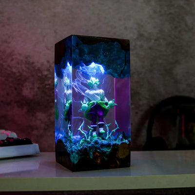 Dragon Ball Broly Epoxy Resin Lamp, Night Light