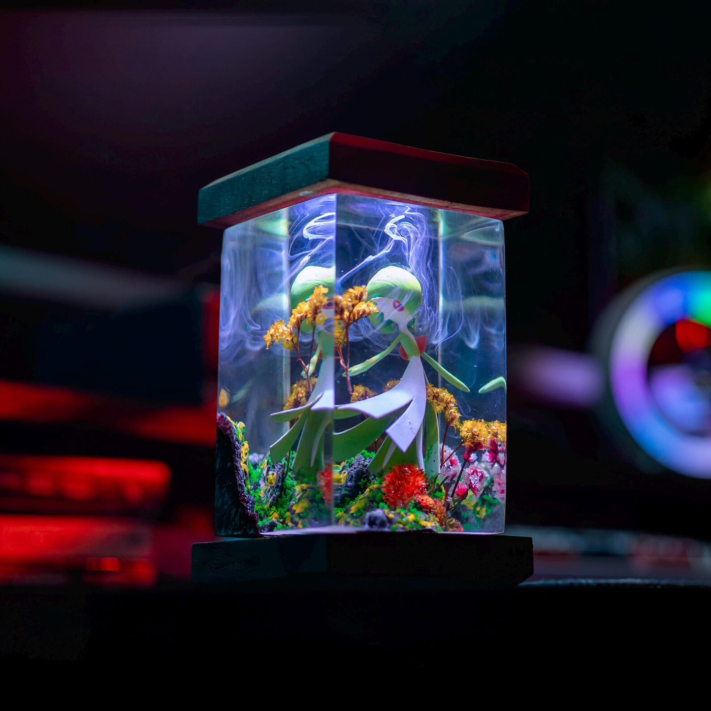 Pokemon Gardevoir Epoxy Resin Lamp, Night Light