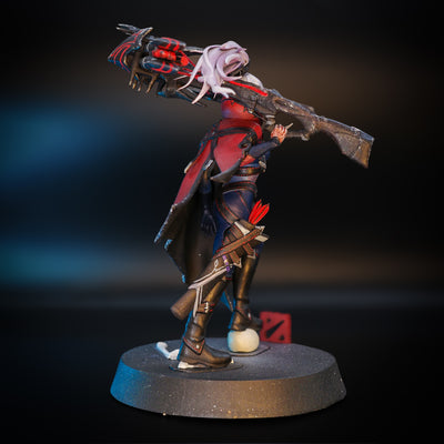 Dota 2 - Traxex the Drow Ranger Arcana Statue Figures