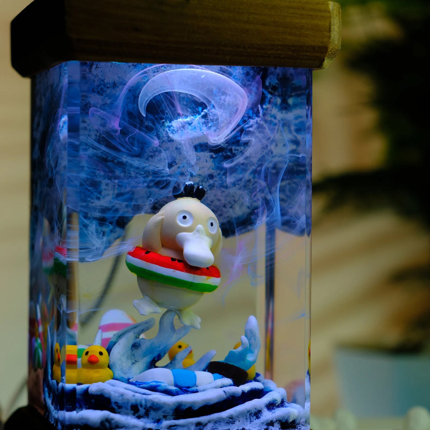 Pokemon Psyduck Epoxy Resin Lamp, Night Light