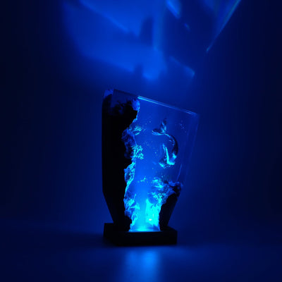 Mermaid Deep Sea Exploration - High Quality Epoxy Resin Lamp