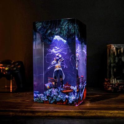 Valorant Cypher Epoxy Resin Lamp, Night Light