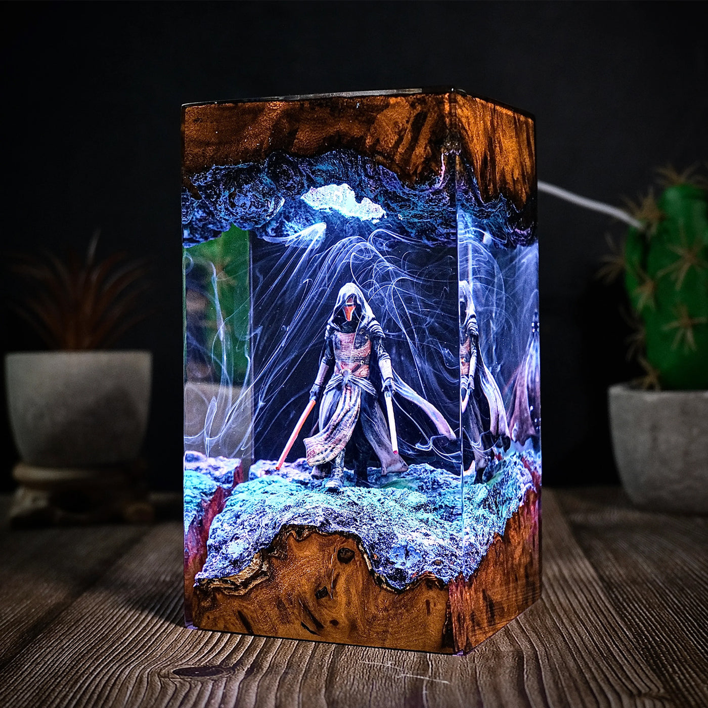 Star Wars Darth Revan Epoxy Resin Lamp, Night Light