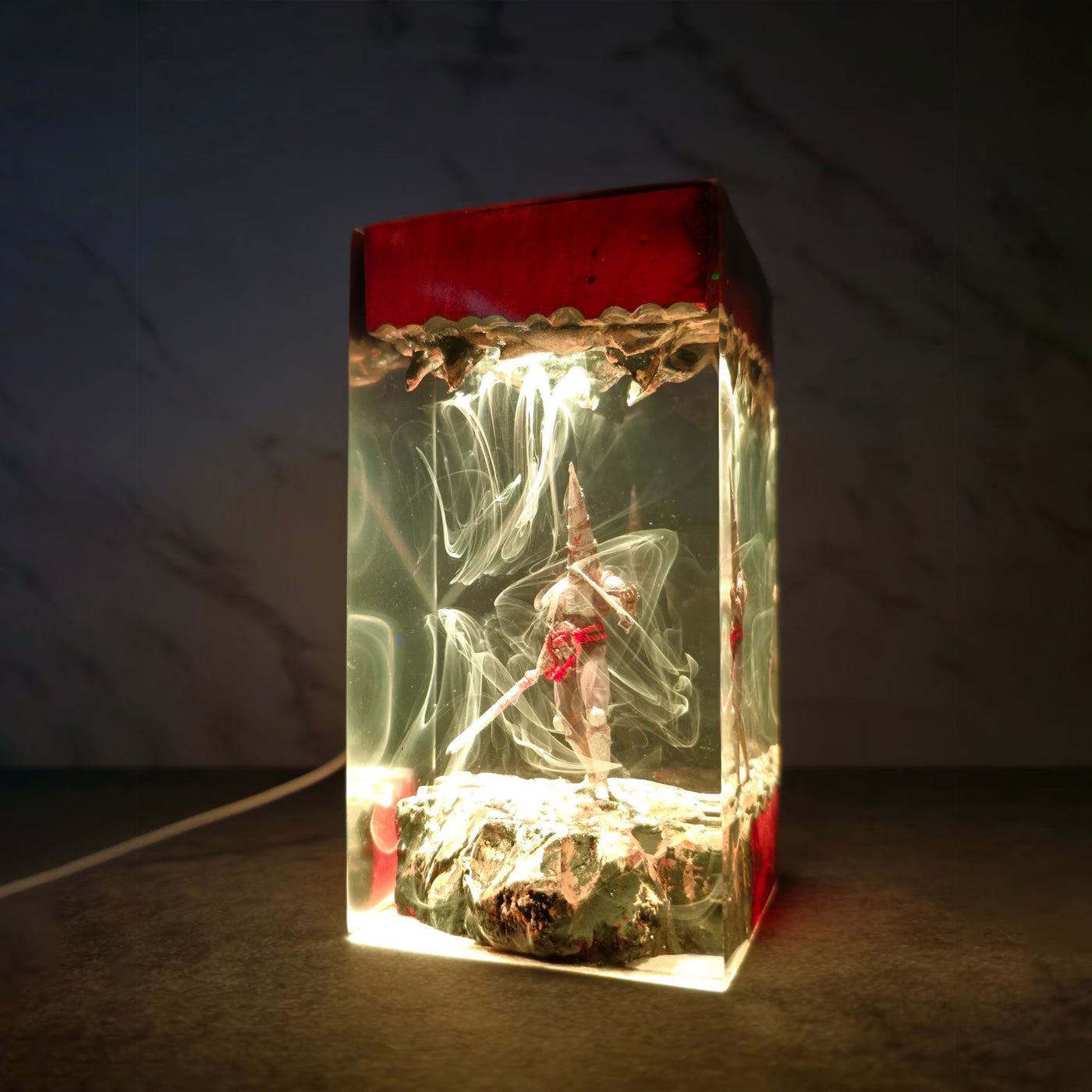 Blasphemous Epoxy Resin Lamp, Night Light