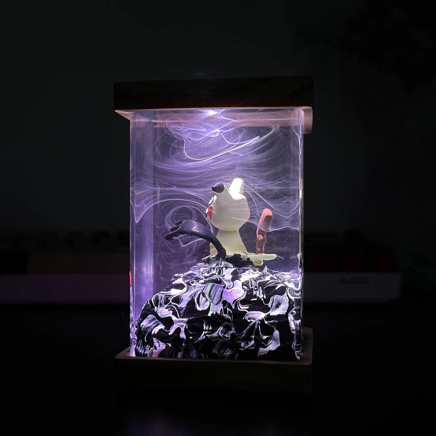 Pokemon Mimikyu Epoxy Resin Lamp, Night Light