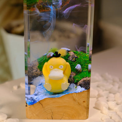 Pokemon Psyduck Epoxy Resin Lamp, Night Light