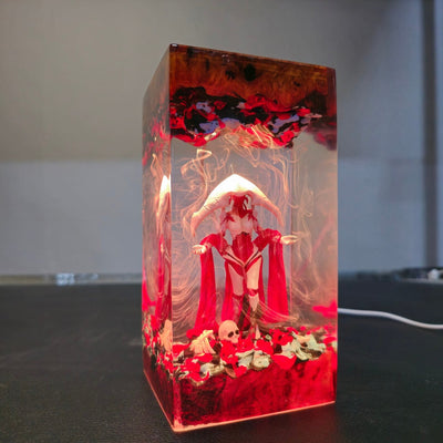 Elesh Norn Mother Of Machines Epoxy Resin Lamp, Night Light