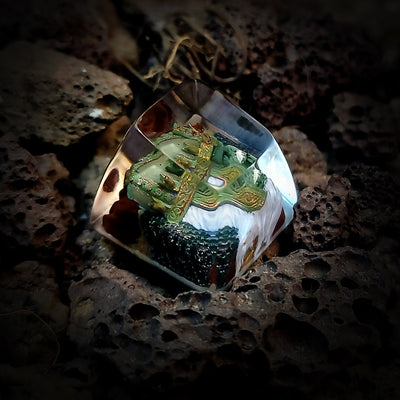 LOTR Lord Of Rings King Of The Dead Rioc Artisan Keycaps Epoxy Resin