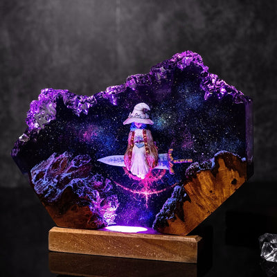 Ranni The Witch Elden Ring Epoxy Resin Lamp, Night Light