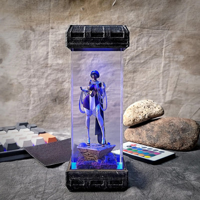 A2 Nier Automata Diorama Epoxy Resin Lamp, Night Light, Wireless Lights