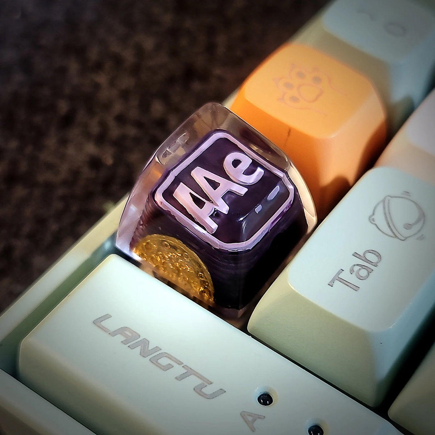 Adobe Ps Ai Lr Pr Ae PI Br Artisan Keycaps Epoxy Resin