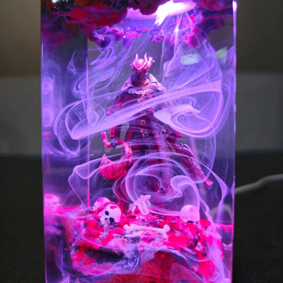 Bloodborne The Hunter Epoxy Resin Lamp, Night Light