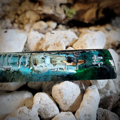 Leviathan Spacebar Artisan Keycaps Epoxy Resin