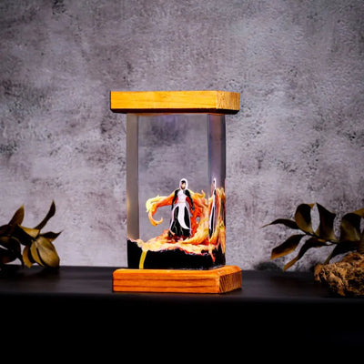 Rex Lapis Genshin ImpactEpoxy Resin Lamp, Night Light